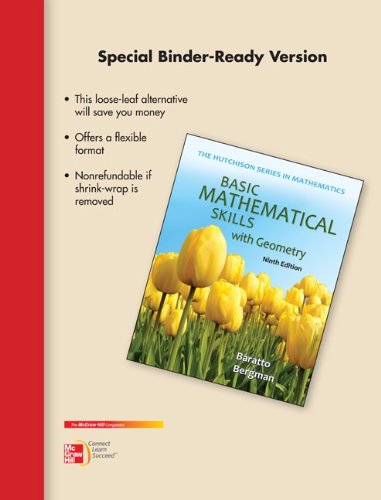Loose Leaf Version for Basic Math Skills with Geometry [Other book format]
