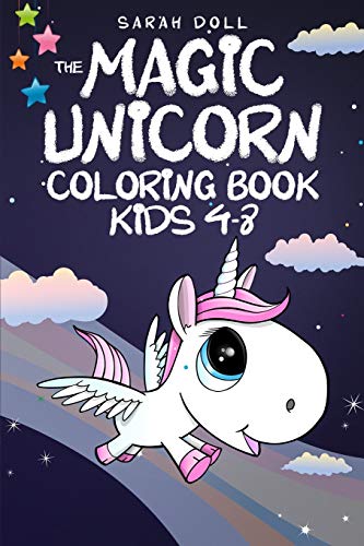 Magic Unicorn Coloring Book