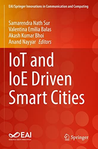 IoT and IoE Driven Smart Cities [Paperback]