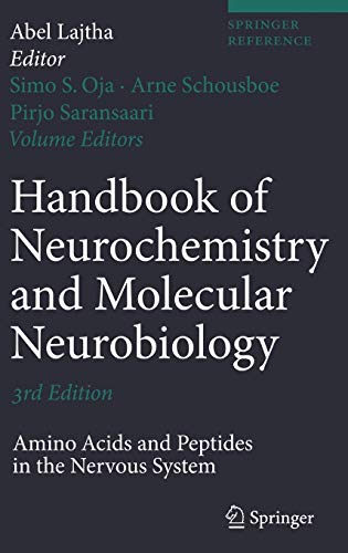 Handbook of Neurochemistry and Molecular Neurobiology: Amino Acids and Peptides  [Hardcover]