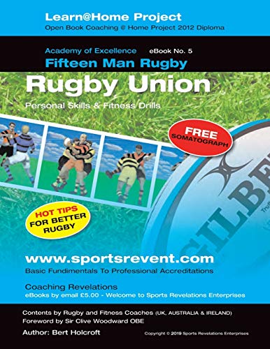 Book 5 Learn @ Home Coaching Rugby Union Project  Academy of Excellence for Co [Paperback]