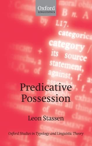 Predicative Possession [Hardcover]