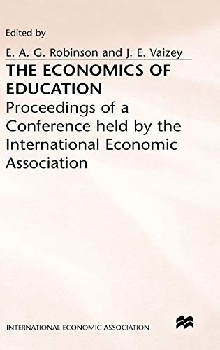 The Economics of Education [Hardcover]