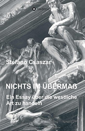 Nichts Im Ubermass (german Edition) [Hardcover]