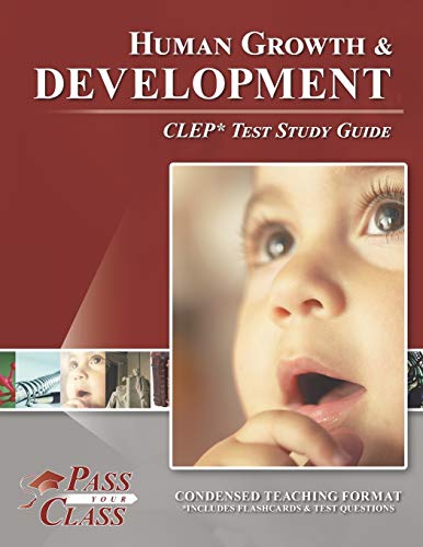 Human Growth and Development CLEP Test Study Guide [Paperback]