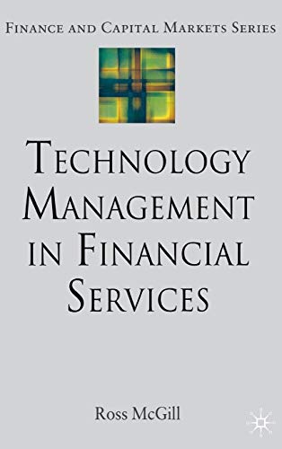 Technology Management in Financial Services [Hardcover]