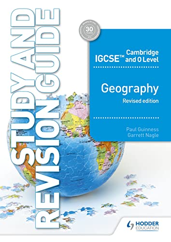 Cambridge IGCSE and O Level Geography Study and Revision Guide revised edition  [Paperback]