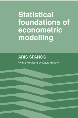 Statistical Foundations of Econometric Modelling [Paperback]