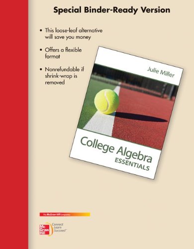 Loose Leaf Version for College Algebra Essentials [Loose-leaf]