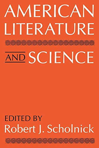 American Literature And Science [Paperback]