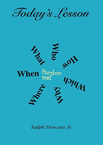 Today's Lesson [Paperback]