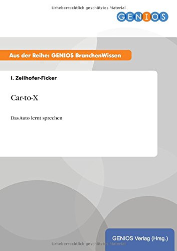 Car-To-X (german Edition) [Paperback]