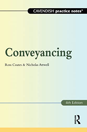 Practice Notes on Conveyancing [Paperback]