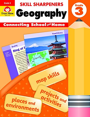 Skill Sharpeners Geography, Grade 3 [Paperback]