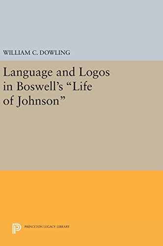 Language and Logos in Boswell's &quotLife of Johnson&quot [Hardcover]
