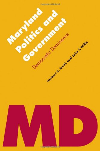 Maryland Politics and Government Democratic Dominance [Paperback]