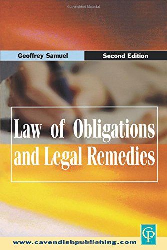 Law of Obligations &amp Legal Remedies [Paperback]