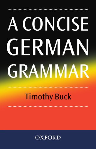 A Concise German Grammar [Paperback]