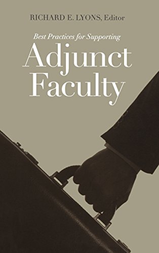Best Practices for Supporting Adjunct Faculty [Hardcover]