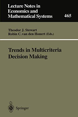 Trends in Multicriteria Decision Making Proceedings of the 13th International C [Paperback]