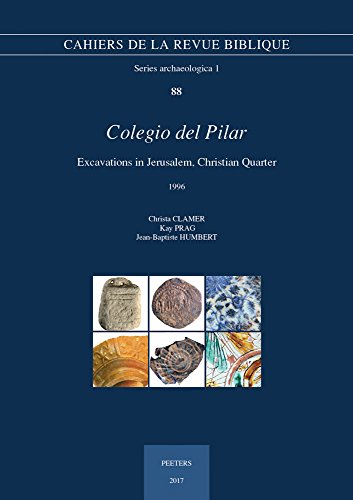 Colegio del Pilar Excavations in Jerusalem, Christian Quarter [Paperback]