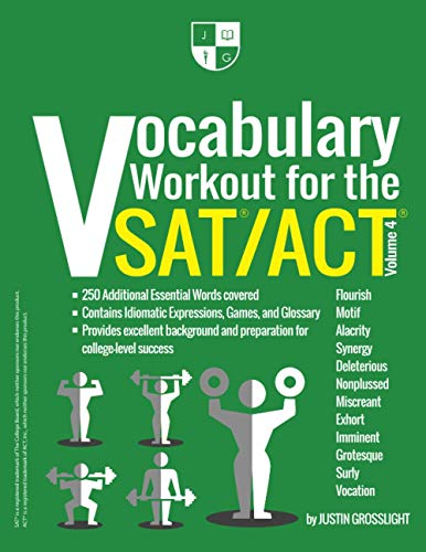 Vocabulary Workout for the SAT/ACT  Volume 4 [Paperback]