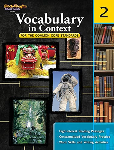 Vocabulary in Context for the Common Core Standards Reproducible Grade 2 [Paperback]