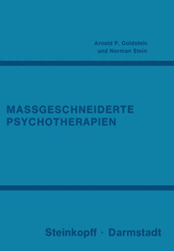 Massgeschneiderte Psychotherapien [Paperback]
