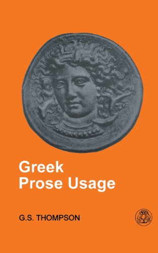Greek Prose Usage [Paperback]