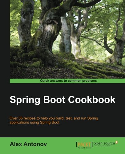 Spring Boot Cookbook [Paperback]