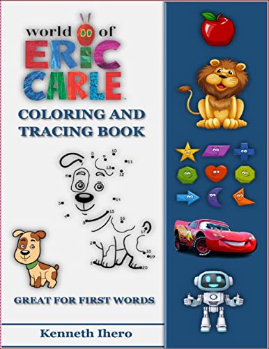 World Of Eric Carle, Coloring And Tracing Book - Great For First Words