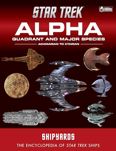 Star Trek Shipyards Alpha Quadrant and Major Species Volume 1 [Hardcover]