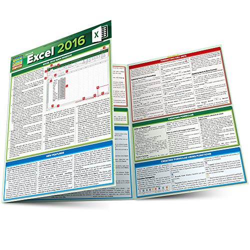 Microsoft Excel 2016 [Fold-out book or cha]