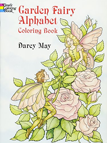 Garden Fairy Alphabet Coloring Book [Paperback]