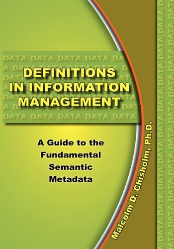Definitions In Information Management [Hardcover]