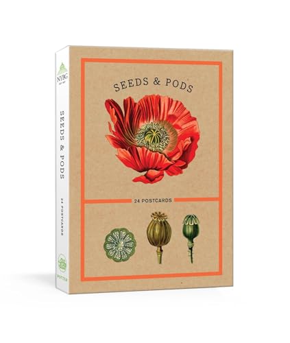 Seeds and Pods 24 Postcards [Cards]
