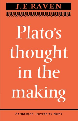 Platos Thought in the Making [Paperback]