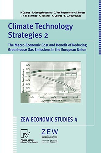 Climate Technology Strategies 2 The Macro-Economic Cost and Benefit of Reducing [Paperback]