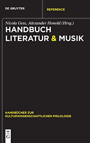 Handbuch Literatur and Musik [Hardcover]