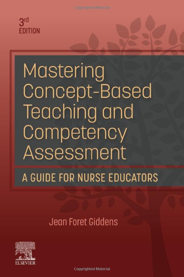 Mastering Concept-Based Teaching and Competency Assessment [Paperback]