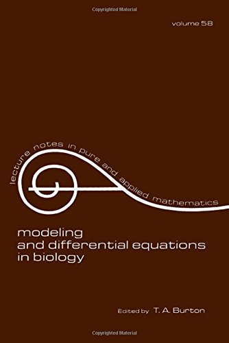 Modeling and Differential Equations in Biology [Paperback]