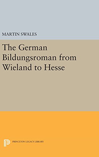 The German Bildungsroman from Wieland to Hesse [Hardcover]