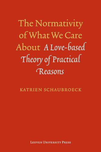 The Normativity Of What We Care About A Love-Based Theory Of Practical Reasons [Paperback]