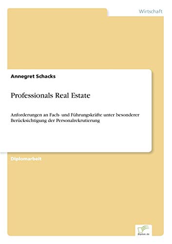 Professionals Real Estate [Paperback]