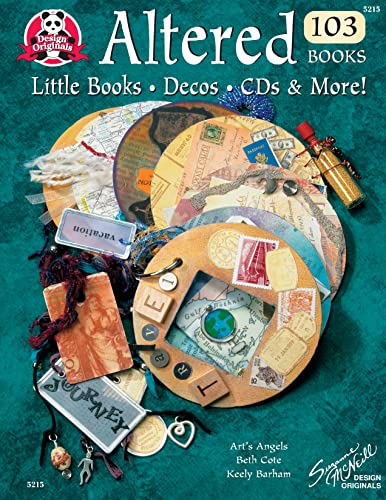 Altered Books 103 Books LIttle Books, Decos, CDs &amp More [Paperback]