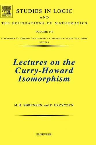 Lectures on the Curry-Howard Isomorphism [Hardcover]