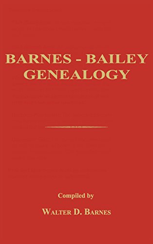 Barnes-Bailey Genealogy [Hardcover]
