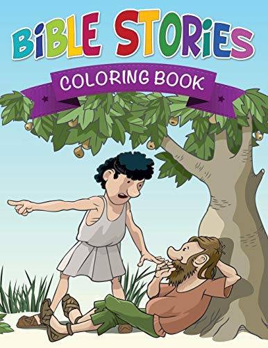Bible Stories Coloring Book [Paperback]