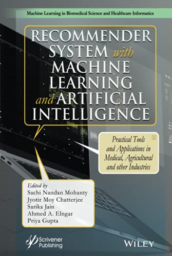 Recommender System with Machine Learning and Artificial Intelligence Practical  [Hardcover]