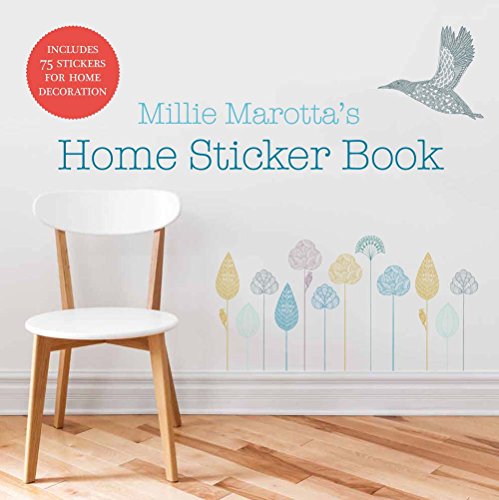 Millie Marotta's Home Sticker Book Over 75 Stickers Or Decals For Wall And Home [Paperback]